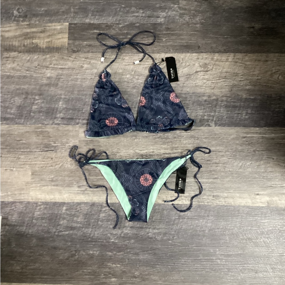 Tavik Floral Swimsuit Bikini Set